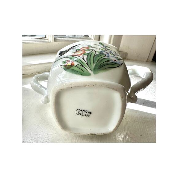 Beautiful Butterfly & Flower Japanese Tea Set - Picture 13 of 13